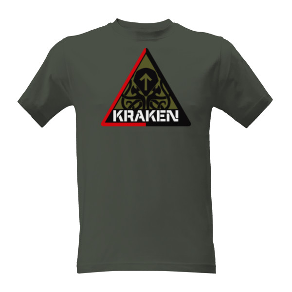 Tričko s potiskem Jednotka Kraken