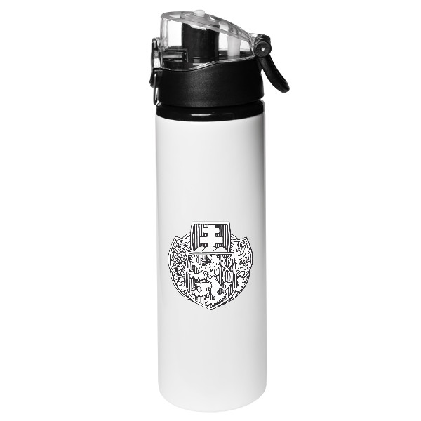 Sportovní kovová láhev  s potiskem Láhev znak Československé legie