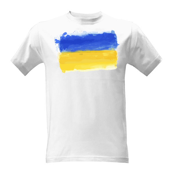 Tričko s potiskem UA barvy